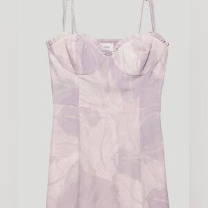 Aritzia Wilfred fable dress with tie strap detail size 10